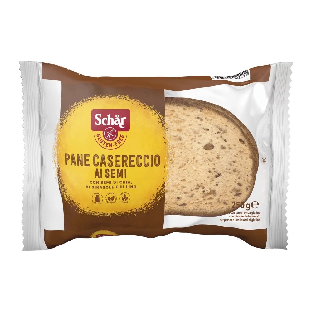 PANE CASERECCIO AI SEMI 250G