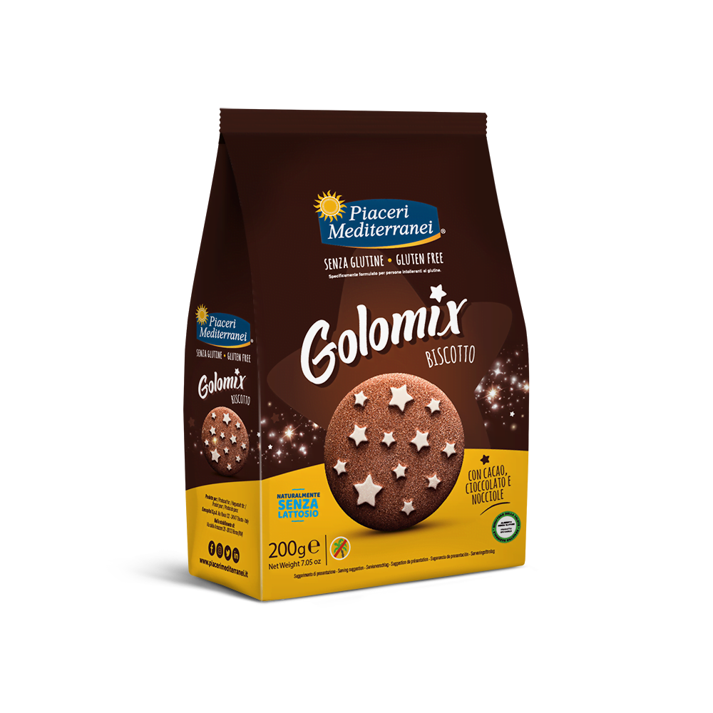 GOLOMIX BISCOTTO 200G SENZA LATTOSIO