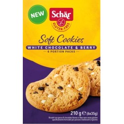 SOFT COOKIES WHITE CHOCOLATE & BERRY 210G