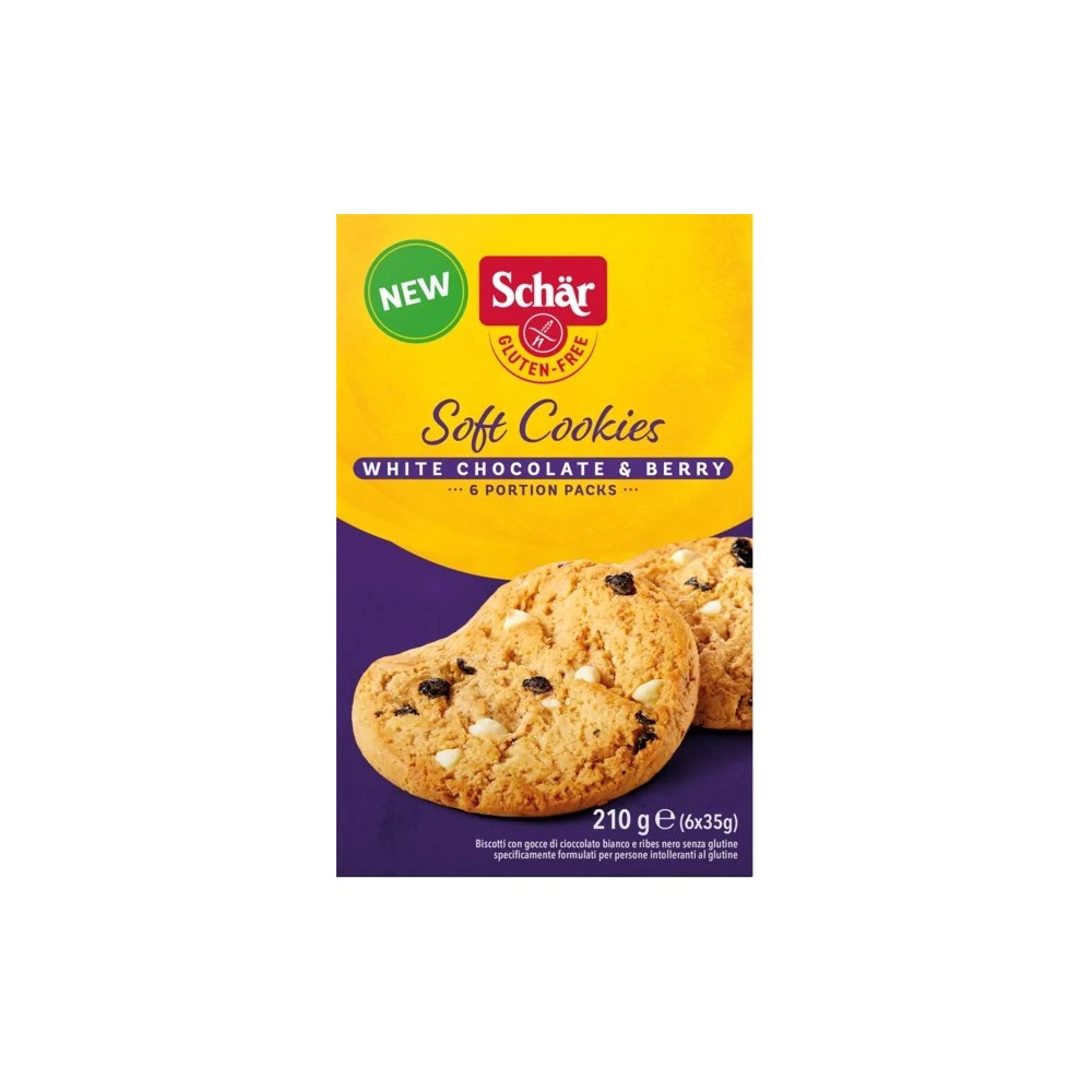 SOFT COOKIES WHITE CHOCOLATE & BERRY 210G