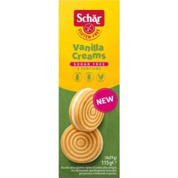 VANILLA CREAMS SUGAR FREE VEGAN 115G