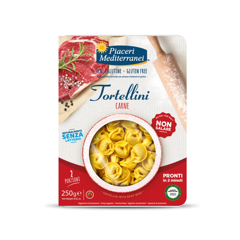 TORTELLINI CARNE 250G SENZA LATTOSIO