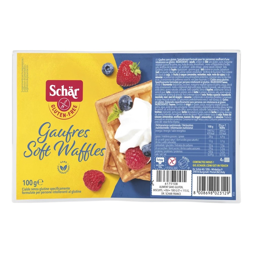 GAUFRES SOFT WAFFLES 100G