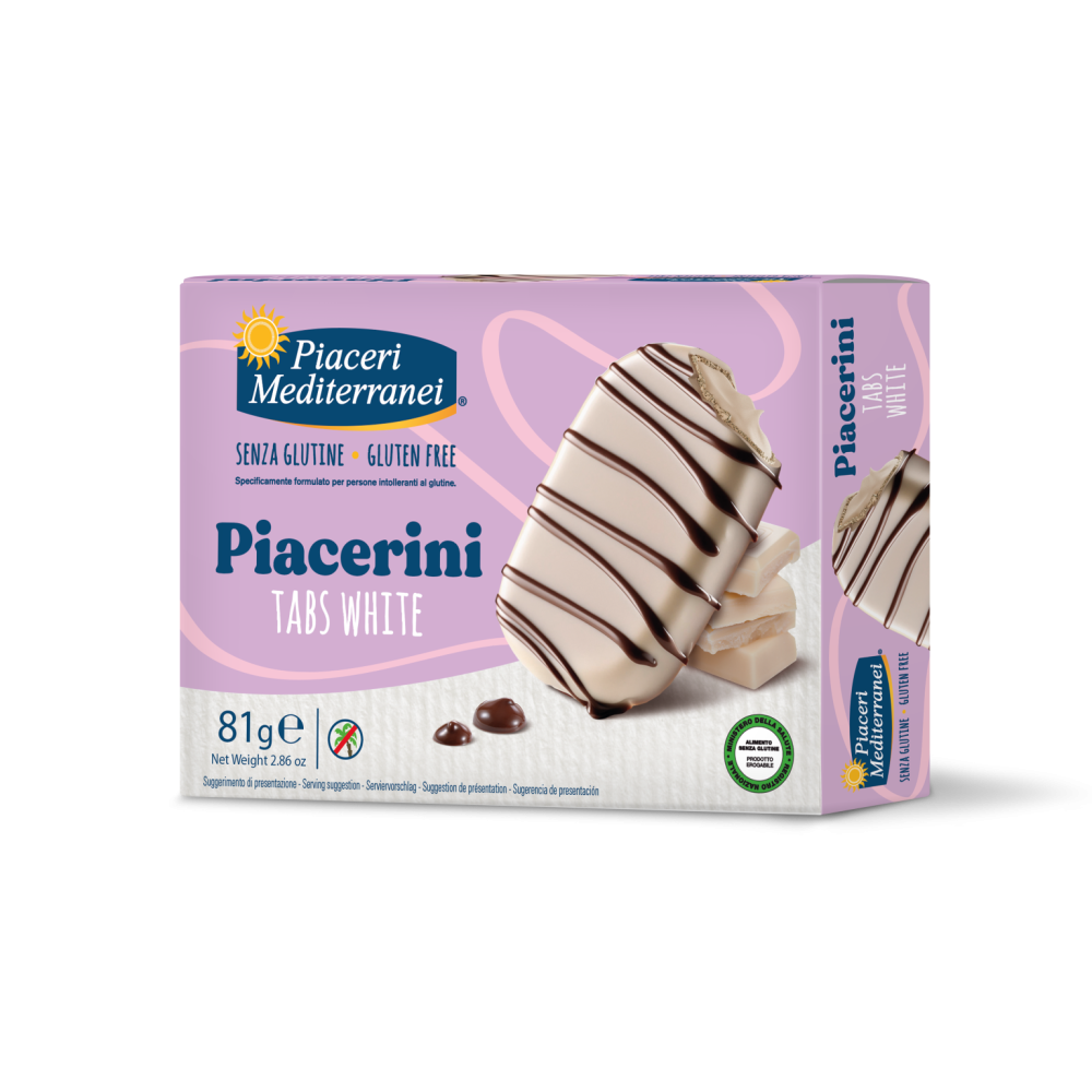 PIACERINI TABS WHITE 81G