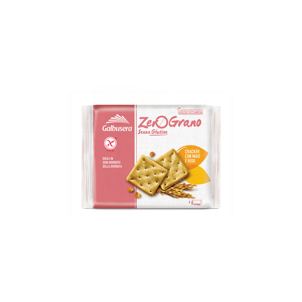 ZEROGRANO CRACKER MAIS E RISO 320G