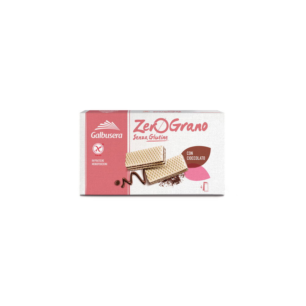 ZEROGRANO WAFER CON CIOCCOLATO 180G SENZA LATTOSIO