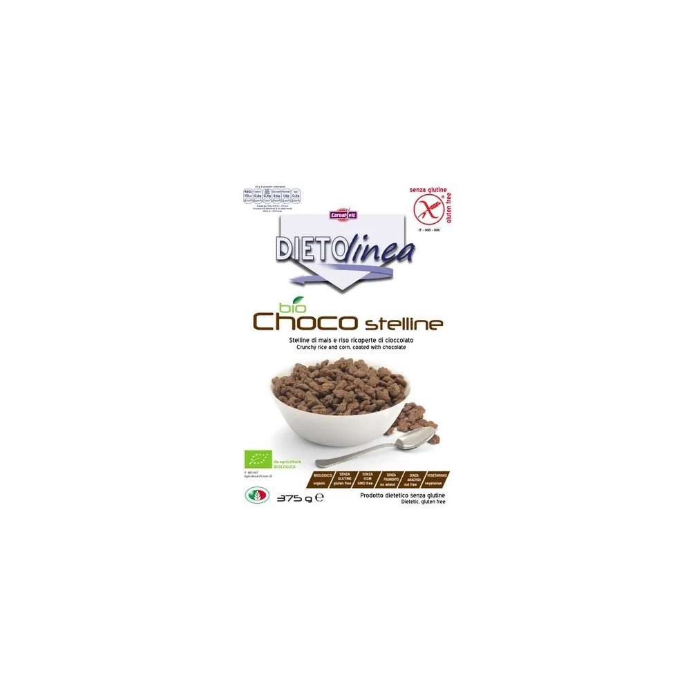 CEREALVIT DIETOLINEA CHOCO STELLINE 375G