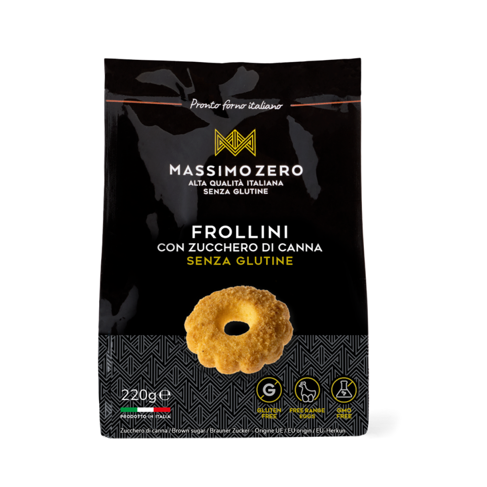 FROLLINI CON ZUCCHERO DI CANNA 220G