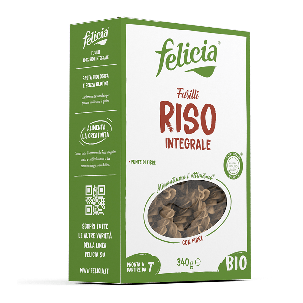 FUSILLI RISO INTEGRALE 340G