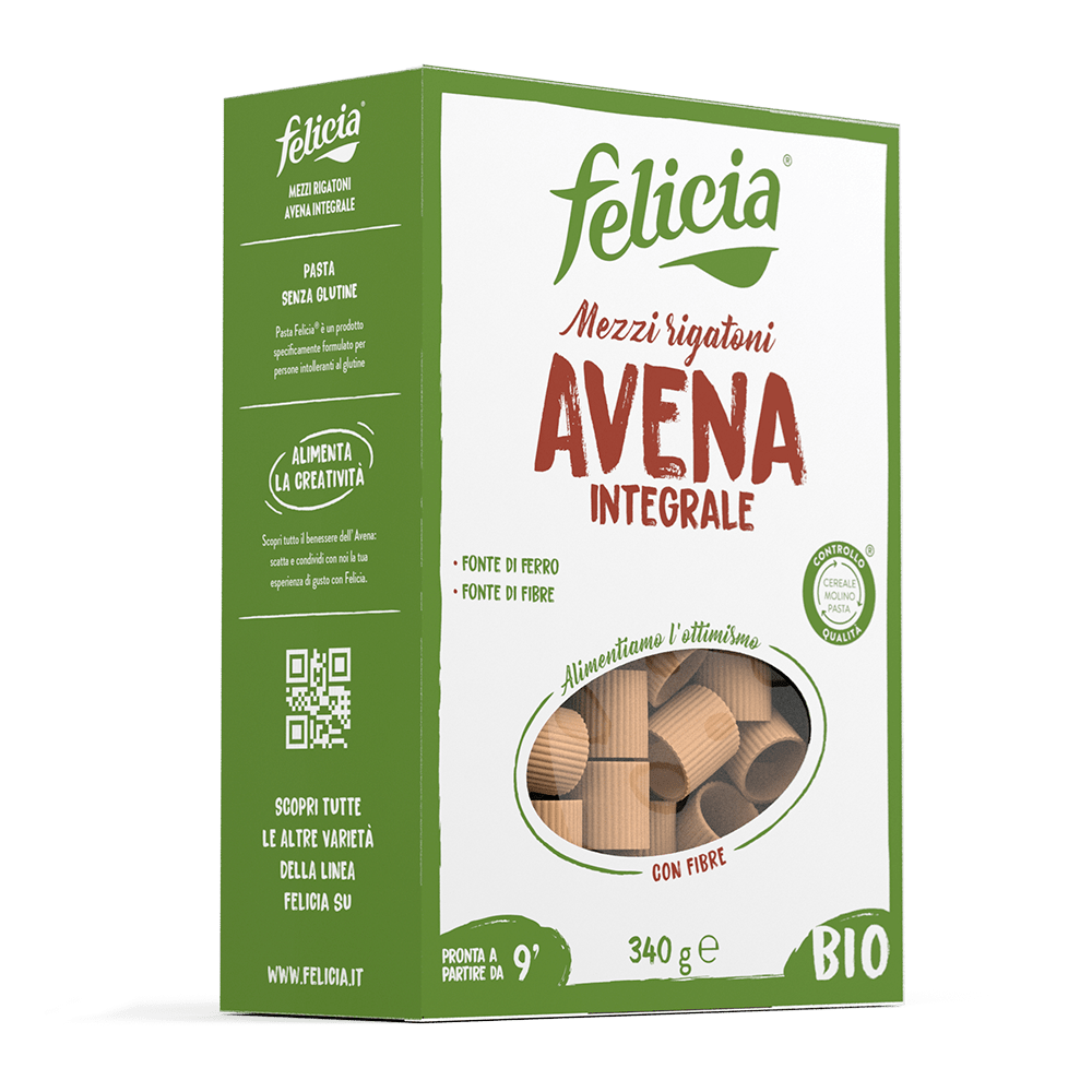 MEZZI RIGATONI AVENA 340G