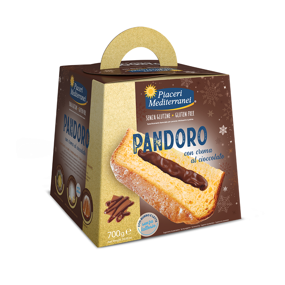 PANDORO CIOCCOLATO 700G senza lattosio