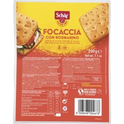 FOCACCIA CON ROSMARINO 200G